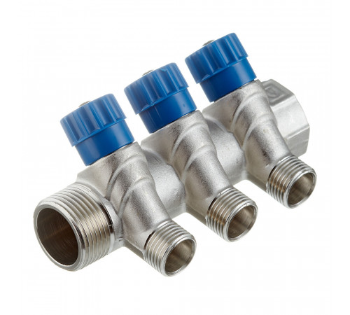 Коллектор Valtec 1 ВР(г) х 3 выхода 1/2 НР(ш) х 1 НР(ш) регулируемый (VTc.560.N.0603) Коллектор Valtec 1 ВР(г) х 3 выхода 1/2 НР(ш) х 1 НР(ш) регулируемый (VTc.560.N.0603)