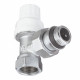 Клапан регулирующий угловой Valtec 1/2 НР(ш) х 1/2 ВР(г) для радиатора (VT.031.NR.04)