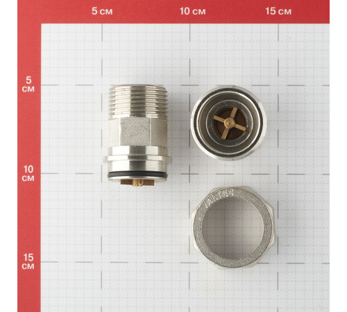Сгон отсекающий разъемный для расширительного бака Valtec 1 ВР(г) х 1 НР(ш) (VT.538.N.06) Сгон отсекающий разъемный для расширительного бака Valtec 1 ВР(г) х 1 НР(ш) (VT.538.N.06)