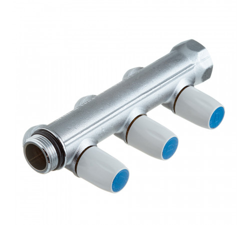 Коллектор Tiemme 3/4 ВР(г) х 3 выхода 3/4 НР(ш) ЕК х 3/4 НР(ш) регулируемый (1860011/1877K50050503) Коллектор Tiemme 3/4 ВР(г) х 3 выхода 3/4 НР(ш) ЕК х 3/4 НР(ш) регулируемый (1860011/1877K50050503)