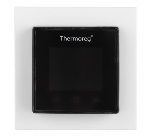 Терморегулятор программируемый для теплого пола Thermoreg TI-970 черный/белый Терморегулятор программируемый для теплого пола Thermoreg TI-970 черный/белый
