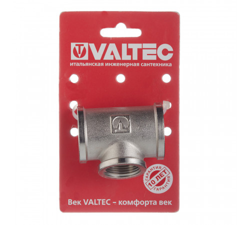 Тройник Valtec 1 ВР(г) х 3/4 ВР(г) х 1 ВР(г) латунный (VTr.750.N.0605) Тройник Valtec 1 ВР(г) х 3/4 ВР(г) х 1 ВР(г) латунный (VTr.750.N.0605)