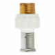 Муфта Henco (17PKW-2005) 20(пресс) х 3/4 НР(ш) PVDF белая