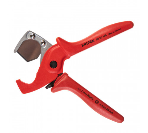 Труборез для пластиковых труб Knipex KN-9020185 d25 мм (KN-9020185) Труборез для пластиковых труб Knipex KN-9020185 d25 мм (KN-9020185)