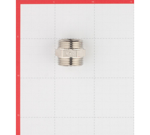 Ниппель Valtec 1 НР(ш) х 1 НР(ш) латунный (VTr.582.N.0006) Ниппель Valtec 1 НР(ш) х 1 НР(ш) латунный (VTr.582.N.0006)