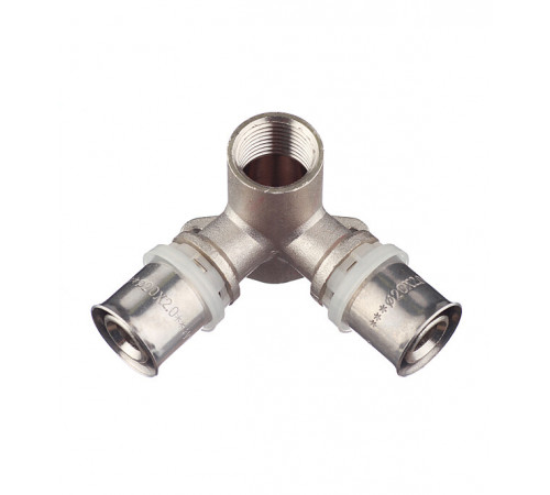 Водорозетка VALTEC (VTm.234.N.200420) проходная 20(пресс) х 1/2 ВР(г) Водорозетка VALTEC (VTm.234.N.200420) проходная 20(пресс) х 1/2 ВР(г)