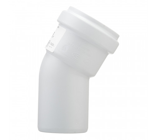 Отвод Pro Aqua Stilte Plus d58 мм 30° пластиковый шумопоглощающий для внутренней канализации Отвод Pro Aqua Stilte Plus d58 мм 30° пластиковый шумопоглощающий для внутренней канализации