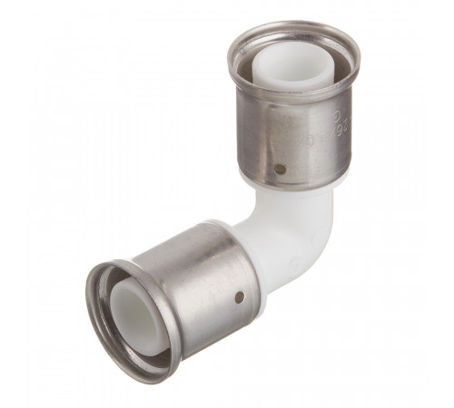 Угол Henco (1PKW-2626) 26(пресс) х 26(пресс) PVDF белый Угол Henco (1PKW-2626) 26(пресс) х 26(пресс) PVDF белый
