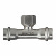Тройник Valtec (VTi.932.I.180418) 18 мм х 1/2 ВР(г) х 18 мм нержавеющая сталь