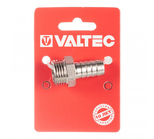 Штуцер Valtec для присоединения шланга 1/2 НР(ш) х 14 мм латунный (VTr.650.N.0414) Штуцер Valtec для присоединения шланга 1/2 НР(ш) х 14 мм латунный (VTr.650.N.0414)