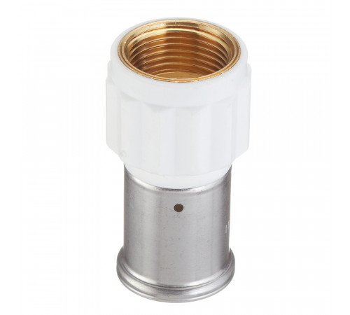 Муфта Henco (18PKW-3206) 32(пресс) х 1 ВР(г) белая PVDF Муфта Henco (18PKW-3206) 32(пресс) х 1 ВР(г) белая PVDF
