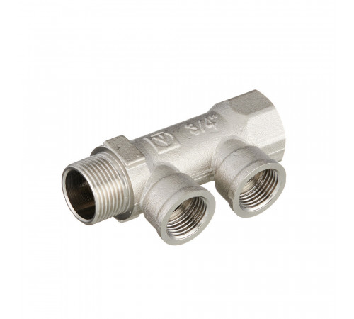 Коллектор Valtec 3/4 ВР(г) х 2 выхода 1/2 ВР(г) х 3/4' НР(ш) (VTc.550.N.0502) Коллектор Valtec 3/4 ВР(г) х 2 выхода 1/2 ВР(г) х 3/4' НР(ш) (VTc.550.N.0502)