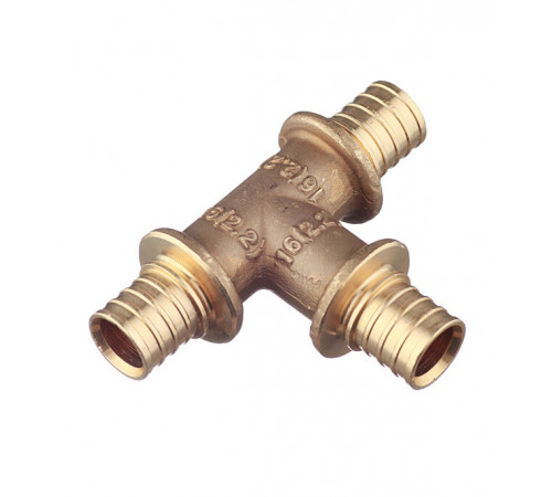 Тройник Stout 16 х 16 х 16 мм латунный (SFA-0013-000016) Тройник Stout 16 х 16 х 16 мм латунный (SFA-0013-000016)
