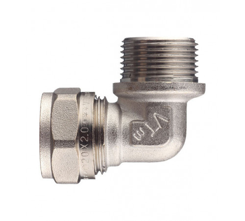 Угол VALTEC (VTm.353.N.002005) 20 обж(ц) х 3/4 НР(ш) Угол VALTEC (VTm.353.N.002005) 20 обж(ц) х 3/4 НР(ш)