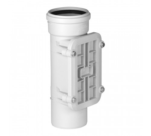 Ревизия Pro Aqua Stilte Plus d110 мм пластиковая шумопоглощающая с крышкой для внутренней канализации Ревизия Pro Aqua Stilte Plus d110 мм пластиковая шумопоглощающая с крышкой для внутренней канализации
