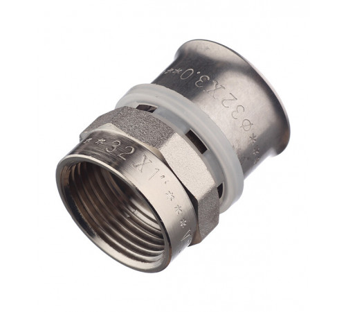 Соединитель прямой VALTEC (VTm.202.N.003206) 32(пресс) х 1 ВР(г)