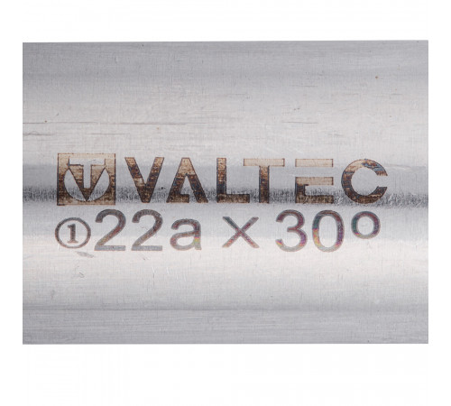 Отвод Valtec (VTi.955.I.302222) d22 мм 30° безраструбный нержавеющая сталь Отвод Valtec (VTi.955.I.302222) d22 мм 30° безраструбный нержавеющая сталь