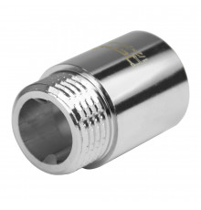 Удлинитель CTM 25 мм х 1/2 ВР(г) х 1/2 НР(ш) латунный (CREMF025)
