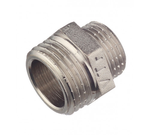 Ниппель переходной Valtec 1/2 НР(ш) х 3/8 НР(ш) латунный (VTr.580.N.0403) Ниппель переходной Valtec 1/2 НР(ш) х 3/8 НР(ш) латунный (VTr.580.N.0403)