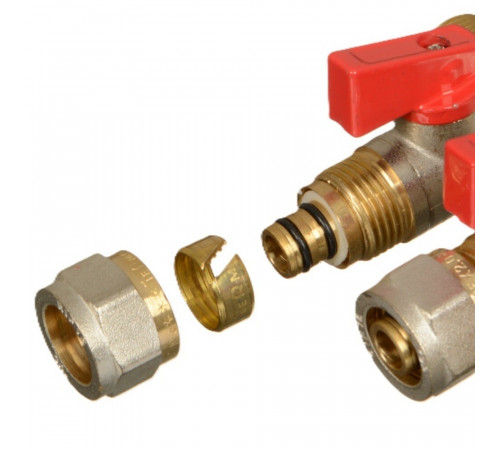 Коллектор Terma 3/4 ВР(г) х 3 выхода 16 обж(ц) х 3/4 НР(ш) с шаровыми кранами (35992) Коллектор Terma 3/4 ВР(г) х 3 выхода 16 обж(ц) х 3/4 НР(ш) с шаровыми кранами (35992)