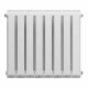 Радиатор биметаллический Royal Thermo Piano Forte 500 мм 8 секций 1' боковое подключение 591х640 мм белый