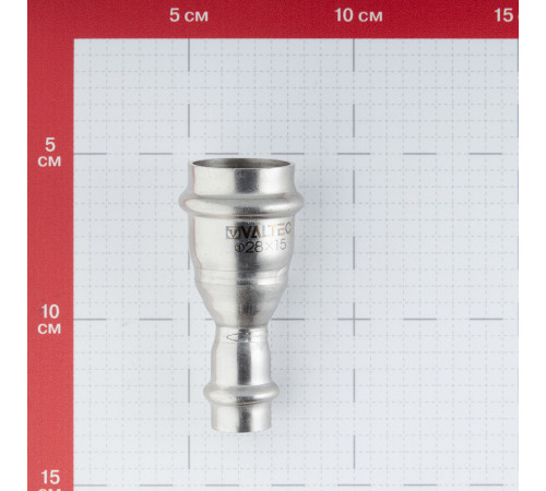 Муфта VALTEC (VTi.903.I.002815) 28 х 15 мм нержавеющая сталь Муфта VALTEC (VTi.903.I.002815) 28 х 15 мм нержавеющая сталь