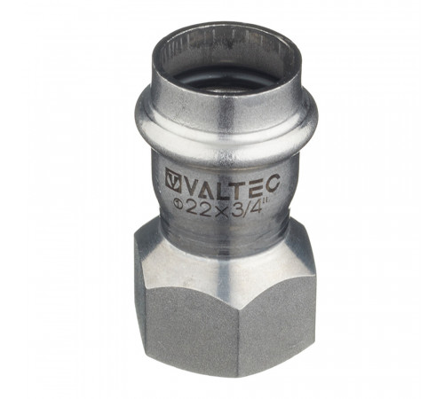 Соединитель VALTEC (VTi.902.I.002205) 22 мм х 3/4 ВР(г) нержавеющая сталь Соединитель VALTEC (VTi.902.I.002205) 22 мм х 3/4 ВР(г) нержавеющая сталь