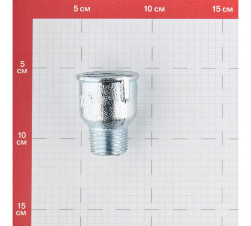 Муфта переходная Gebo Platinum (246-26V) 1 ВР(г) х 3/4 НР(ш) чугунная оцинкованная Муфта переходная Gebo Platinum (246-26V) 1 ВР(г) х 3/4 НР(ш) чугунная оцинкованная