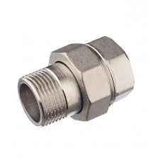 Американка прямая Valtec 1 ВР(г) х 1 НР(ш) латунная (VTr.341.N.0006)