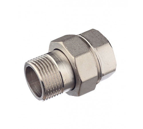 Американка прямая Valtec 1 ВР(г) х 1 НР(ш) латунная (VTr.341.N.0006)