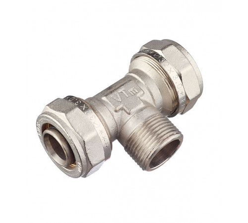 Тройник VALTEC (VTm.333.N.320632) 32 обж(ц) х 1 НР(ш) х 32 обж(ц)