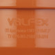Крестовина Valfex d110х110х110 мм 87,5° пластиковая одноплоскостная для наружной канализации
