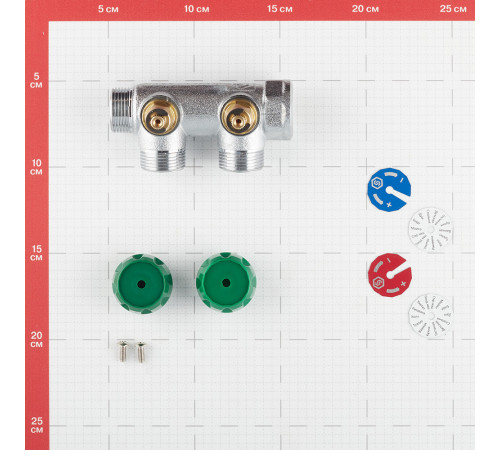 Коллектор Stout 3/4 ВР(г) х 2 выхода 3/4(ЕК) х 3/4 НР(ш) регулирующий (SMB-6850-343402) Коллектор Stout 3/4 ВР(г) х 2 выхода 3/4(ЕК) х 3/4 НР(ш) регулирующий (SMB-6850-343402)
