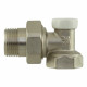 Клапан запорный угловой СТМ 3/4 ВР(г) х 3/4 НР(ш) для радиатора (CARAVL34)
