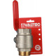 Кран шаровой латунный Valtec Base 1 1/2 ВР(г) х 1 1/2 НР(ш) ручка прямой (VT.215.N.08)