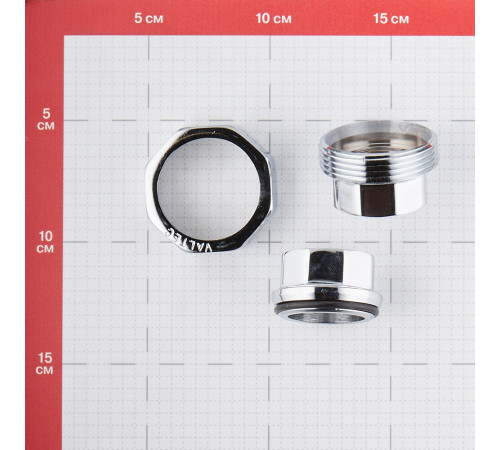 Американка прямая Valtec 1 ВР(г) х 1 ВР(г) хром латунная (VTr.340.C.0006) Американка прямая Valtec 1 ВР(г) х 1 ВР(г) хром латунная (VTr.340.C.0006)