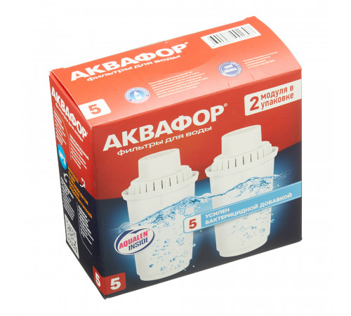 Комплект картриджей для фильтр-кувшина Аквафор В5 (2 шт.)