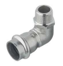 Угол VALTEC (VTi.953.I.002204) 90° 22 мм х 1/2 НР нержавеющая сталь