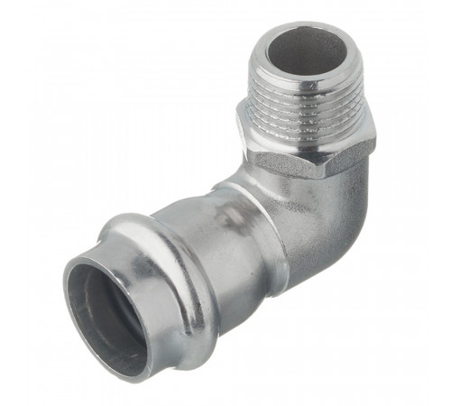 Угол VALTEC (VTi.953.I.002204) 90° 22 мм х 1/2 НР нержавеющая сталь Угол VALTEC (VTi.953.I.002204) 90° 22 мм х 1/2 НР нержавеющая сталь