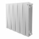 Радиатор биметаллический Royal Thermo Piano Forte 500 мм 10 секций 1' боковое подключение 591х800 мм белый