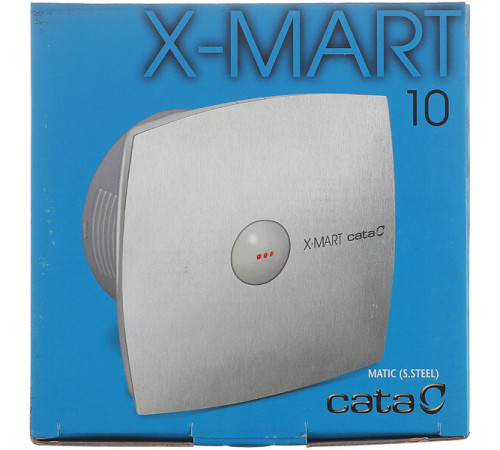 Вентилятор осевой Cata X-Mart 10 150х150 мм d100 мм слоновая кость Вентилятор осевой Cata X-Mart 10 150х150 мм d100 мм слоновая кость