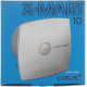 Вентилятор осевой Cata X-Mart 10 150х150 мм d100 мм слоновая кость