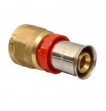 Соединитель прямой Terma (47052) 16(пресс) х 1/2 ВР(г)