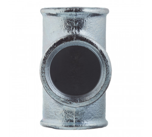 Тройник Gebo Platinum (130-6V) 1 ВР(г) х 1 ВР(г) х 1 ВР(г) чугунный оцинкованный