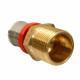 Соединитель прямой Terma (47068) 20(пресс) х 3/4 НР(ш)