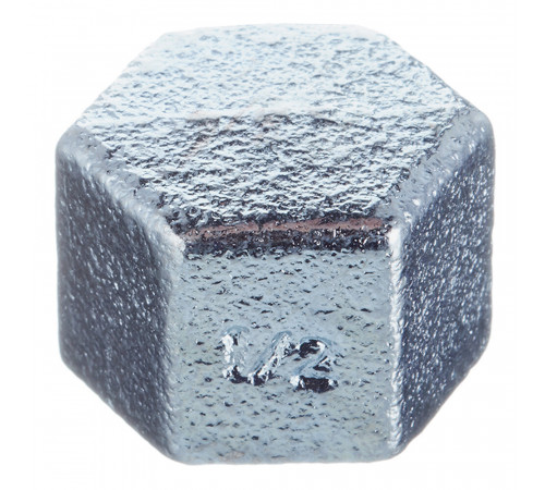 Заглушка Gebo Platinum (300-4V) 1/2 ВР(г) чугунная оцинкованная