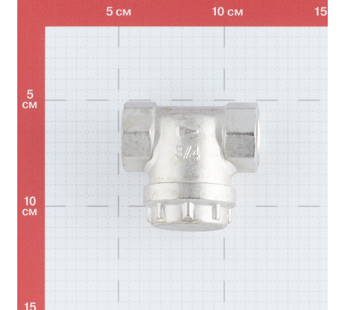Фильтр прямой Valtec 3/4 ВР(г) х 3/4 ВР(г) (VT.388.N.05) Фильтр прямой Valtec 3/4 ВР(г) х 3/4 ВР(г) (VT.388.N.05)