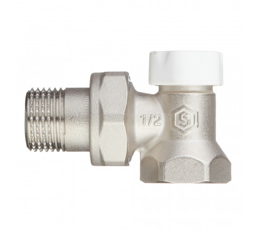 Клапан запорный угловой Stout 1/2 НР(ш) х 1/2 ВР(г) для радиатора (SVL-1156-000015) Клапан запорный угловой Stout 1/2 НР(ш) х 1/2 ВР(г) для радиатора (SVL-1156-000015)