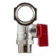 Коллектор Valtec 3/4 ВР(г) х 3 выхода 1/2 НР(ш) х 3/4 НР(ш) с шаровыми кранами (VTc.580.N.0503)