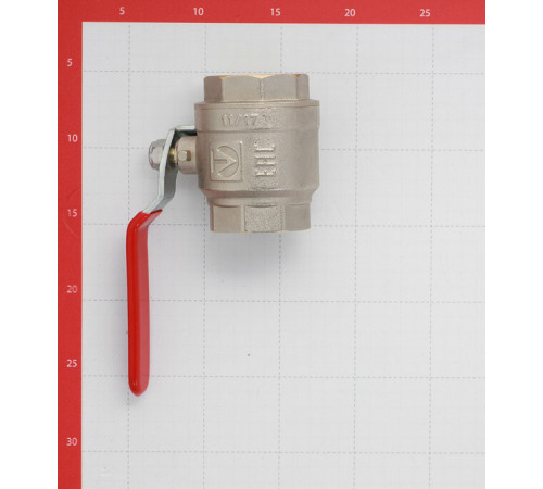 Кран шаровой латунный Valtec Base 2 ВР(г) х 2 ВР(г) ручка прямой (VT.214.N.09) Кран шаровой латунный Valtec Base 2 ВР(г) х 2 ВР(г) ручка прямой (VT.214.N.09)